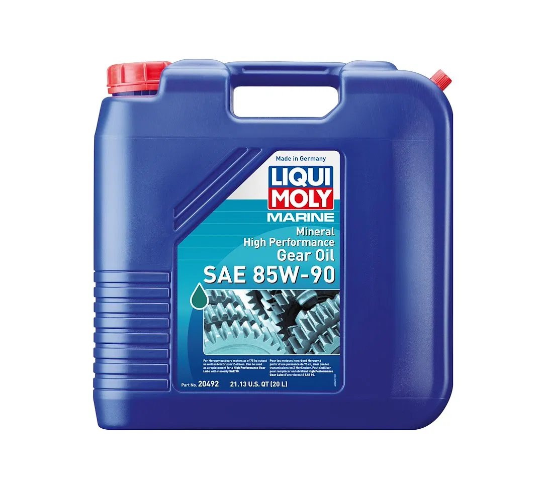 20492 – LIQUI MOLY Gear Oil, Single 20 Liter Jug SAE 85W-90 Synthetic